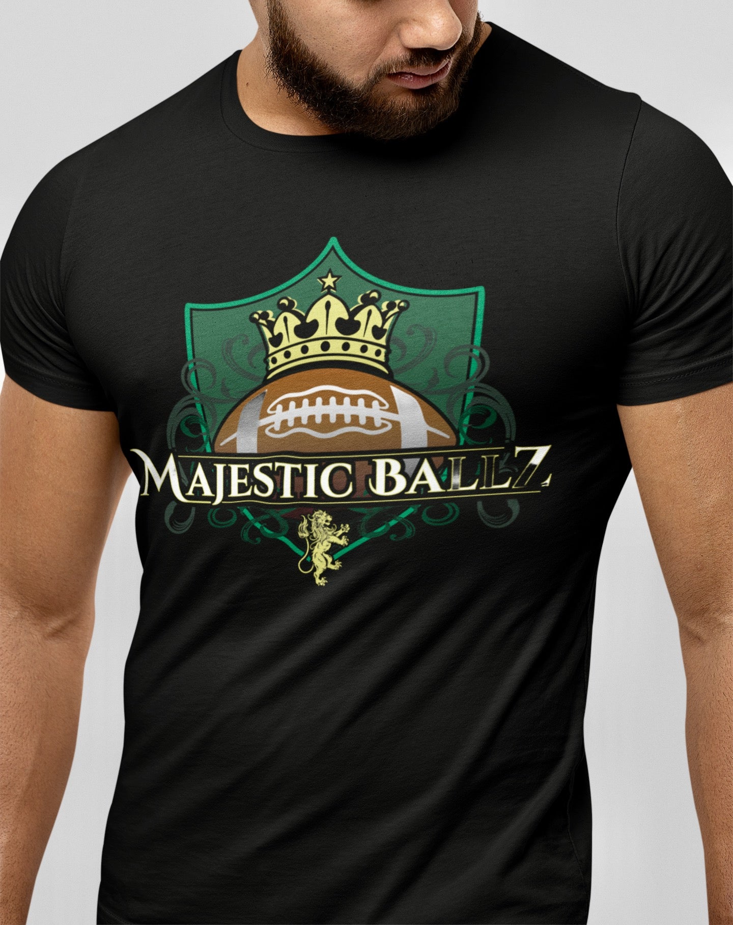 Majestic Ballz Football Tee